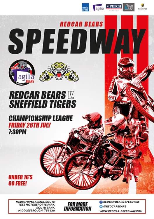 Redcar v Sheffield preview – Friday 26th July
