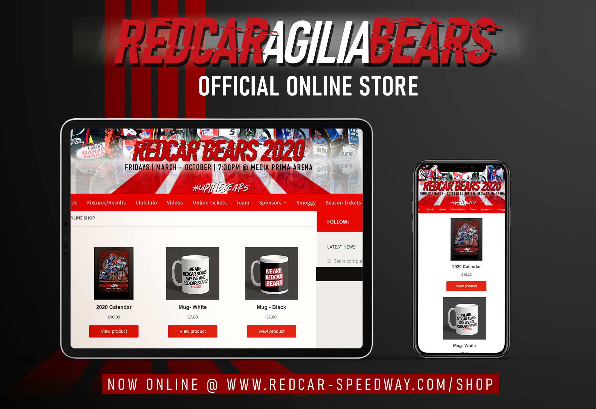 Online shop now open