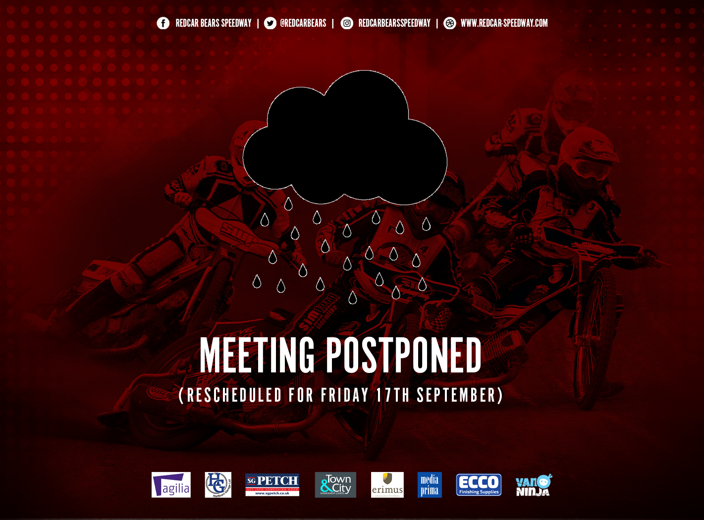 Leicester Meeting Off!