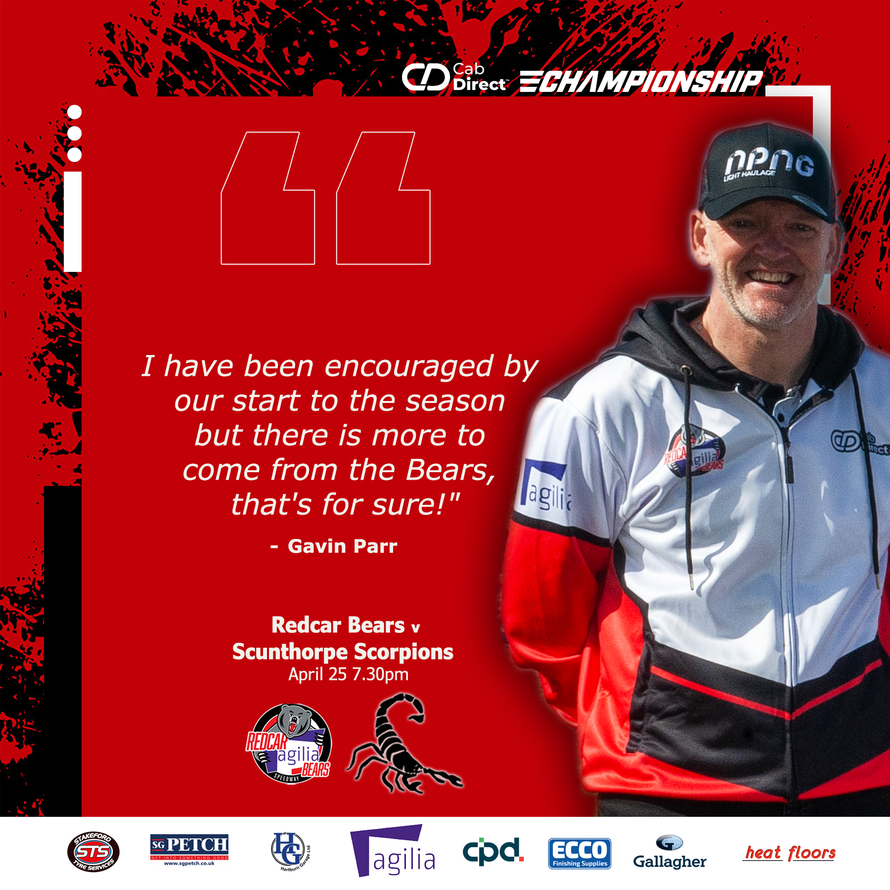 Parr: There’s more to come!