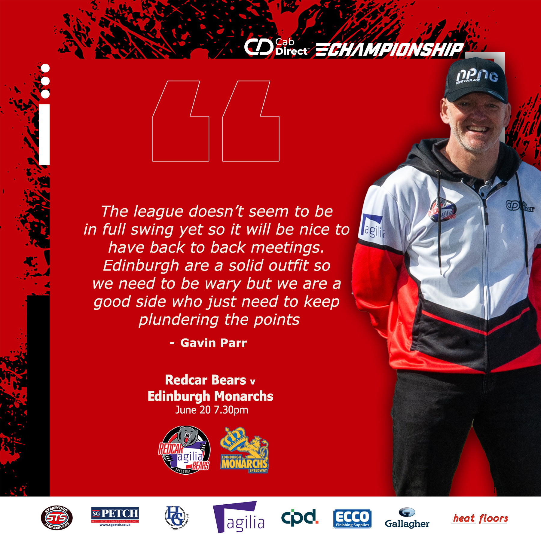 Parr: Let’s keep plundering the points!