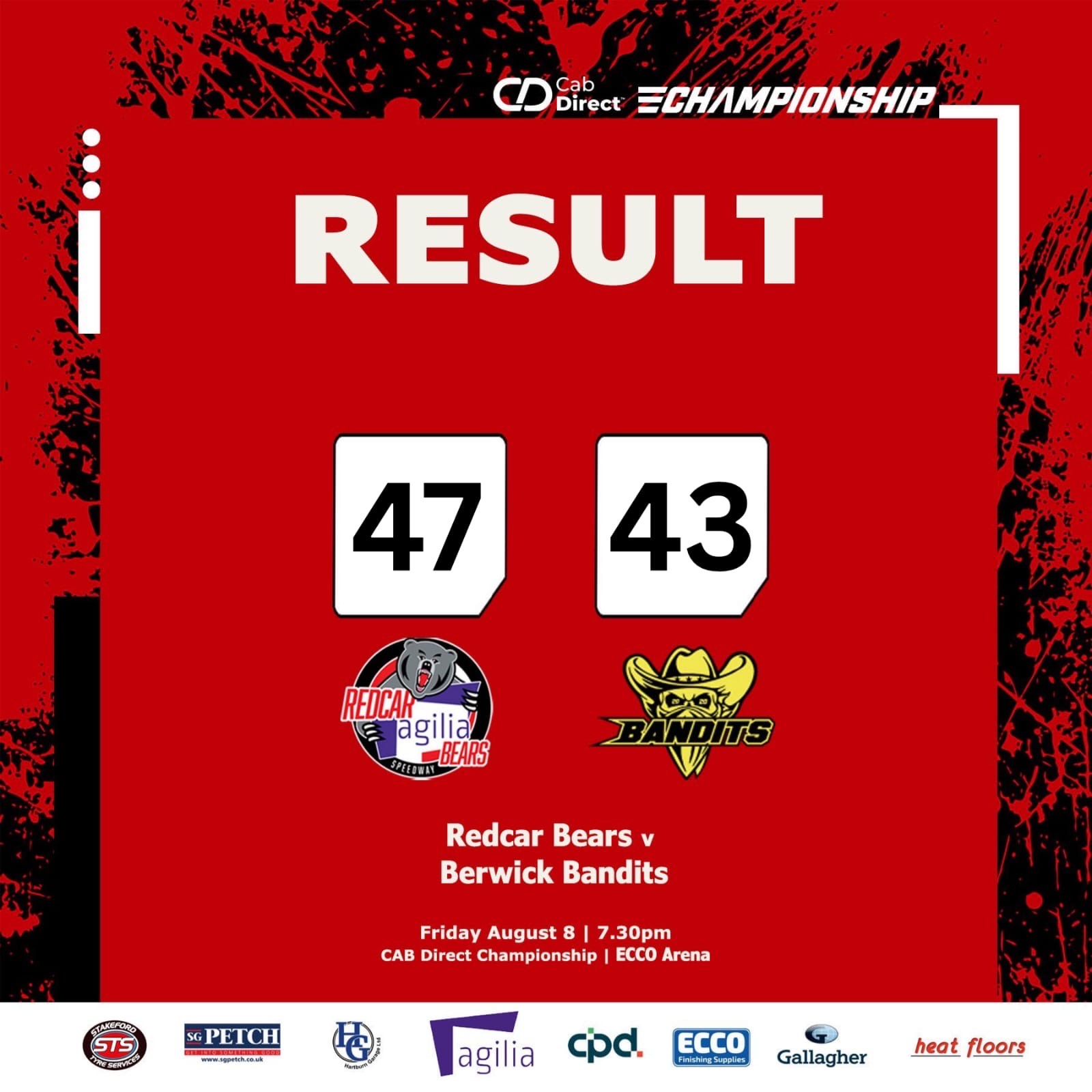 Battling Bears see off Bandits in thriller!