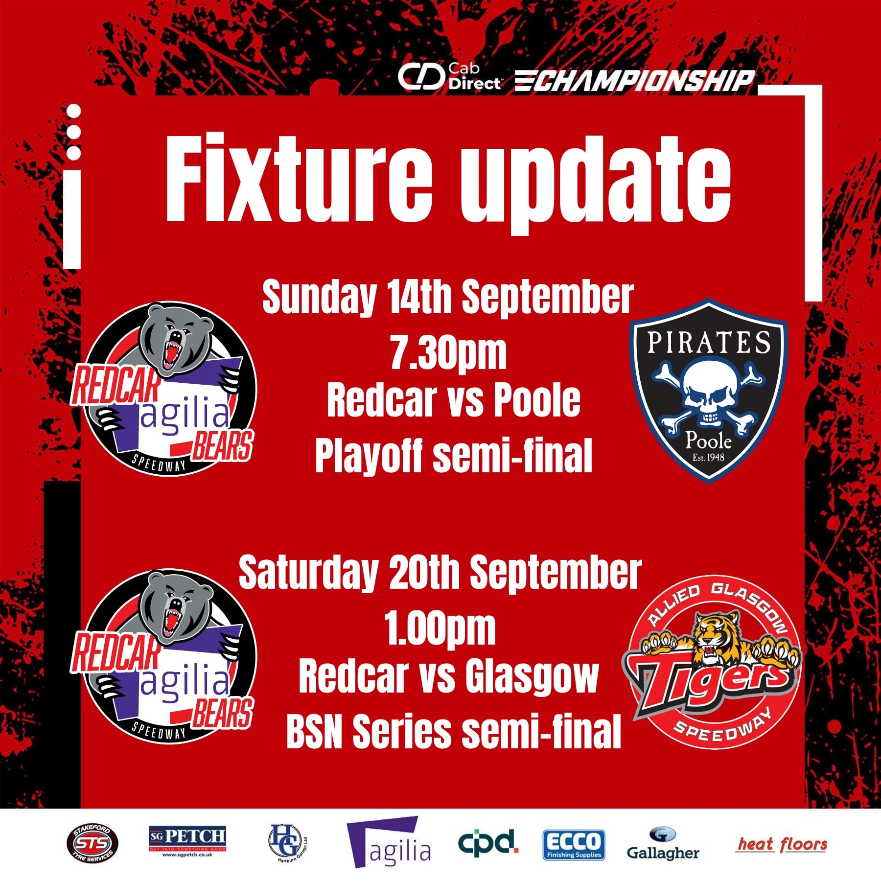 Fixture updates