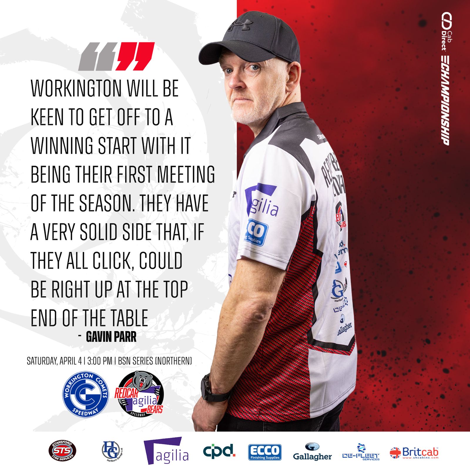 MATCH PREVIEW: WORKINGTON COMETS vs REDCAR AGILIA BEARS BSN SERIES | SATURDAY | 3PM