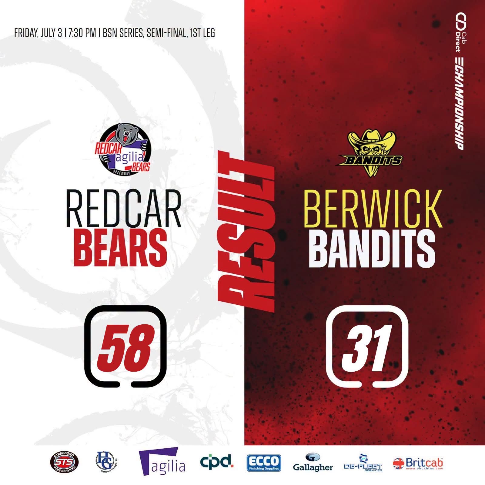 Brilliant Bears dismantle Bandits!
